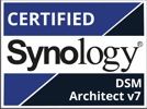 Synology-Zertifizierung von Jürgen Bögl zum DSM Architect 7