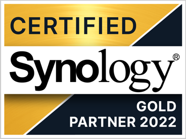 Synology certified GOLD Partner